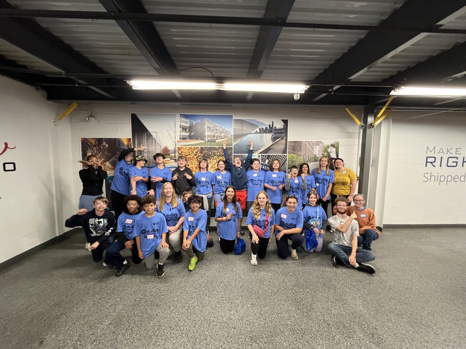 Stark Makers Camp hands-on manufacturing activity