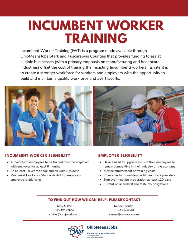 SCMWDP incumbent worker training